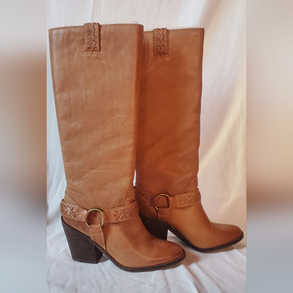 Lucky Brand Leather Boots womens size 8